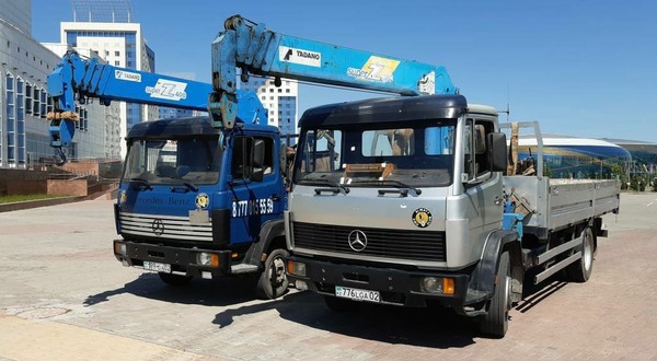 Услуги крана-манипулятора в Алматы и области от 10 тыс тенге/час