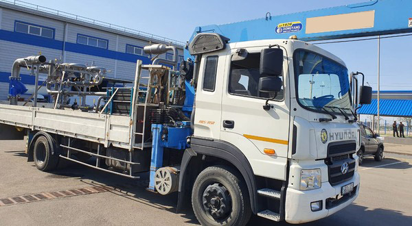 Услуги крана-манипулятора в Алматы и области от 10 тыс тенге/час